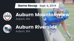 Recap: Auburn Mountainview  vs. 	Auburn Riverside  2019