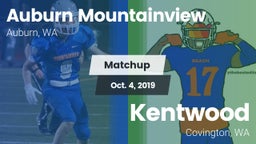 Matchup: Auburn Mountainview vs. Kentwood  2019