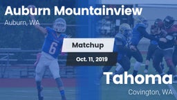 Matchup: Auburn Mountainview vs. Tahoma  2019