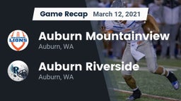 Recap: Auburn Mountainview  vs. 	Auburn Riverside  2021