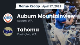 Recap: Auburn Mountainview  vs. Tahoma  2021