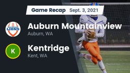 Recap: Auburn Mountainview  vs. Kentridge  2021