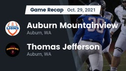Recap: Auburn Mountainview  vs. Thomas Jefferson  2021