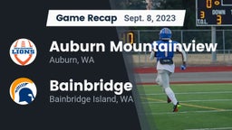 Recap: Auburn Mountainview  vs. Bainbridge  2023