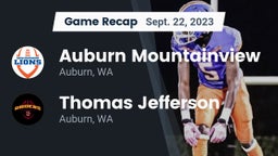 Recap: Auburn Mountainview  vs. Thomas Jefferson  2023