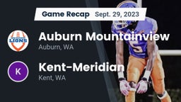 Recap: Auburn Mountainview  vs. Kent-Meridian   2023