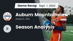 Recap: Auburn Mountainview  vs. Season Analysis 2023