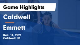 Caldwell  vs Emmett  Game Highlights - Dec. 14, 2021