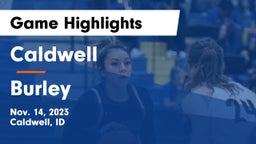 Caldwell  vs Burley  Game Highlights - Nov. 14, 2023