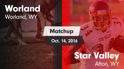Matchup: Worland  vs. Star Valley  2016