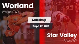 Matchup: Worland  vs. Star Valley  2017