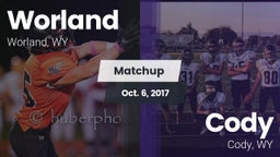 Matchup: Worland  vs. Cody  2017