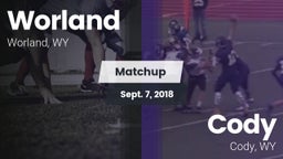 Matchup: Worland  vs. Cody  2018