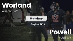 Matchup: Worland  vs. Powell  2019