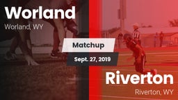 Matchup: Worland  vs. Riverton  2019