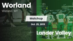 Matchup: Worland  vs. Lander Valley  2019