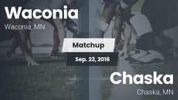 Matchup: Waconia  vs. Chaska  2016