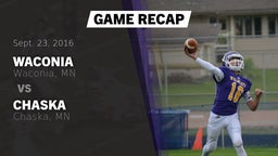 Recap: Waconia  vs. Chaska  2016