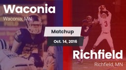 Matchup: Waconia  vs. Richfield  2016