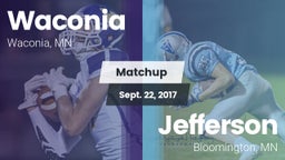 Matchup: Waconia  vs. Jefferson  2017