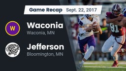 Recap: Waconia  vs. Jefferson  2017