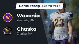 Recap: Waconia  vs. Chaska  2017