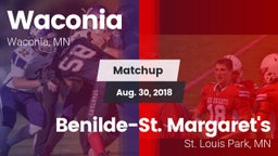 Matchup: Waconia  vs. Benilde-St. Margaret's  2018