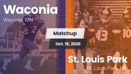 Matchup: Waconia  vs. St. Louis Park  2020