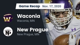 Recap: Waconia  vs. New Prague  2020