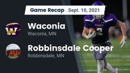 Recap: Waconia  vs. Robbinsdale Cooper  2021
