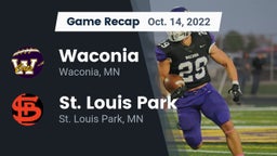 Recap: Waconia  vs. St. Louis Park  2022