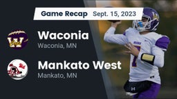 Recap: Waconia  vs. Mankato West  2023