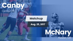 Matchup: Canby  vs. McNary  2017