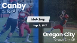 Matchup: Canby  vs. Oregon City  2017