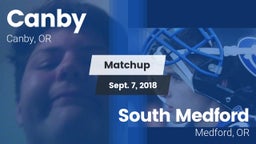 Matchup: Canby  vs. South Medford  2018
