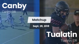 Matchup: Canby  vs. Tualatin  2018