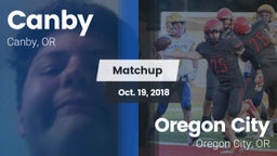 Matchup: Canby  vs. Oregon City  2018