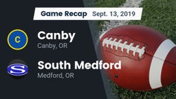 Recap: Canby  vs. South Medford  2019