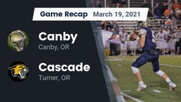 Recap: Canby  vs. Cascade  2021