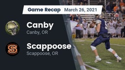 Recap: Canby  vs. Scappoose  2021