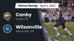 Recap: Canby  vs. Wilsonville  2021