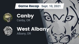 Recap: Canby  vs. West Albany  2021