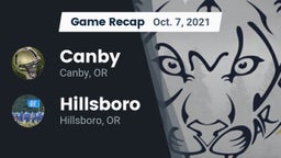 Recap: Canby  vs. Hillsboro  2021