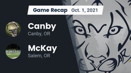 Recap: Canby  vs. McKay  2021