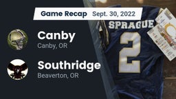Recap: Canby  vs. Southridge  2022