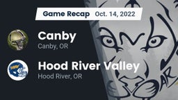 Recap: Canby  vs. Hood River Valley  2022