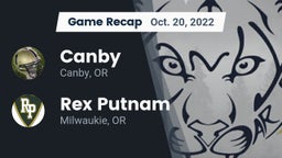 Recap: Canby  vs. Rex Putnam  2022