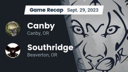 Recap: Canby  vs. Southridge  2023