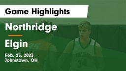 Northridge  vs Elgin  Game Highlights - Feb. 25, 2023