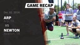 Recap: Arp  vs. Newton  2016